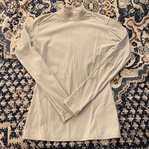 Under Armour White Cold Gear Base Layer, Large